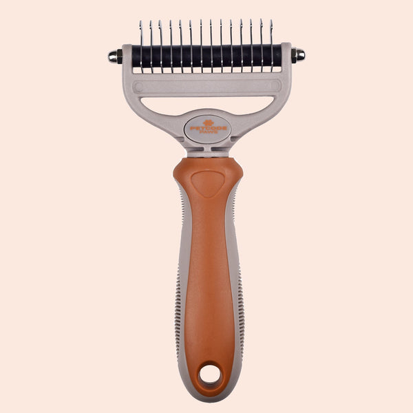 DUO GROOMER BRUSH + COMB IN ONE x 3