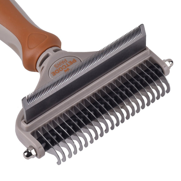 DUO GROOMER BRUSH + COMB IN ONE x 3