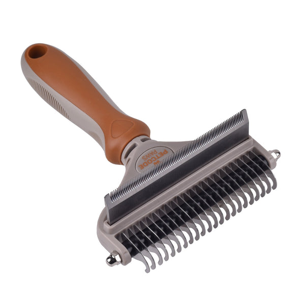 DUO GROOMER BRUSH + COMB IN ONE x 3