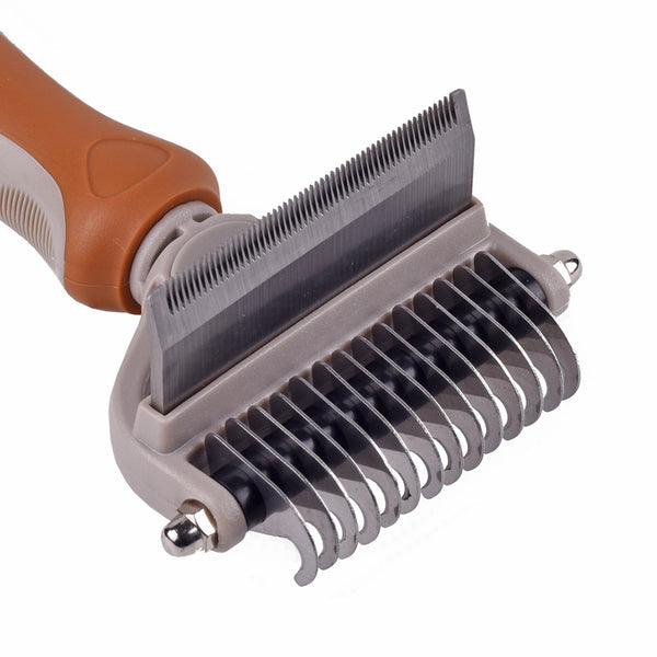 DUO GROOMER BRUSH + COMB IN ONE x 3