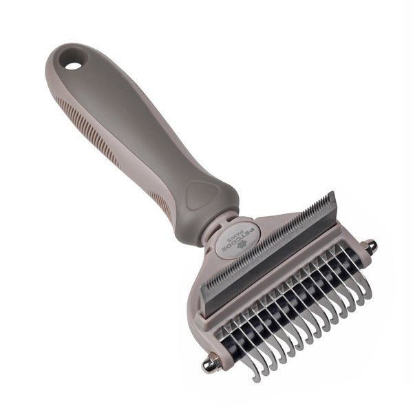 DUO GROOMER BRUSH + COMB IN ONE x 3