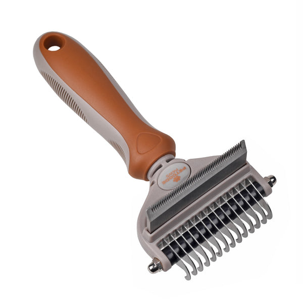 DUO GROOMER BRUSH + COMB IN ONE x 3