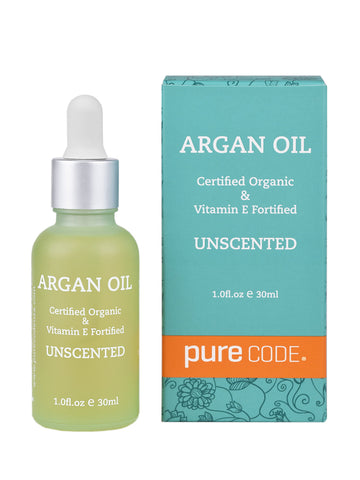 Certified Organic Unscented Argan Oil