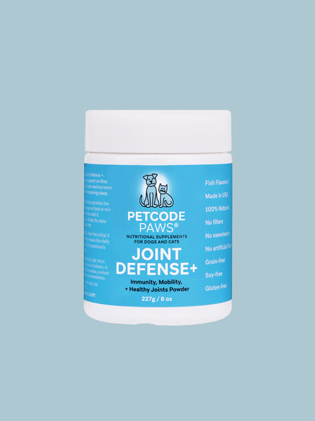 JOINT DEFENSE + IMMUNITY POWDER NUTRITIONAL SUPPLEMENT for Dogs + Cats